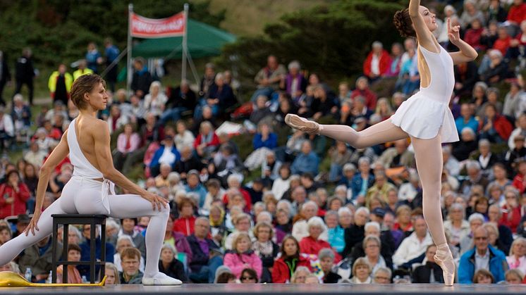 Fra Den Kongelige Ballets seneste besøg i 2012 - foto Anne Mette Welling