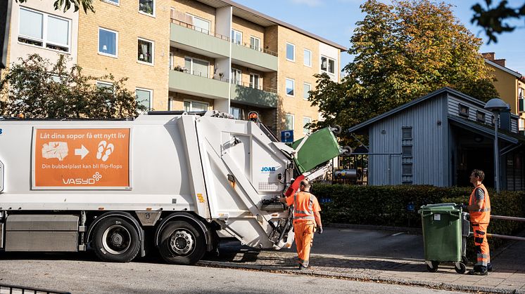 Avfallstaxan höjs med 4.8 procent i Malmö stad och Burlövs kommun den 1 januari 2023.