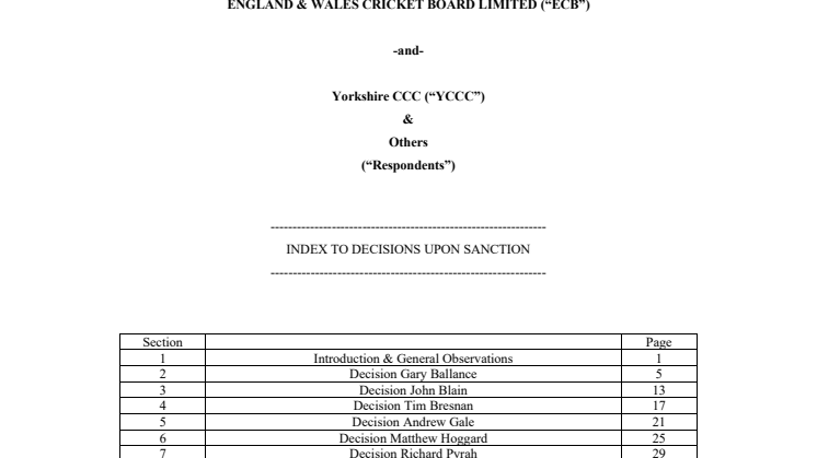 CDC Sanction decisions - ECB v Yorkshire CCC & Others.pdf