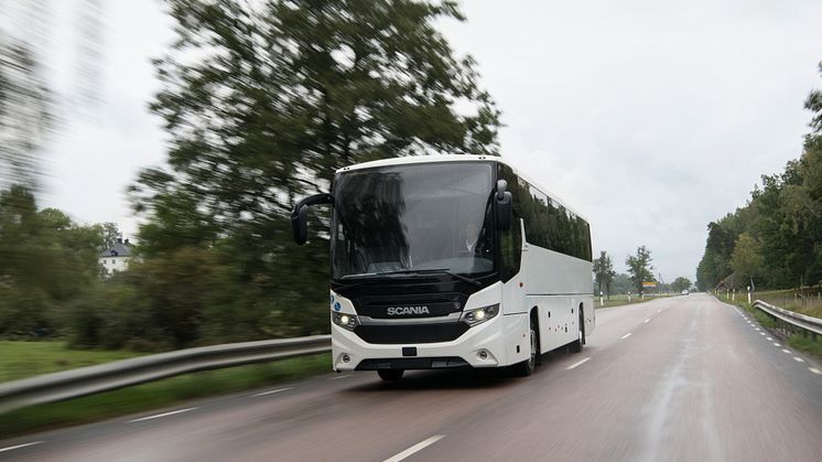 Scania Interlink MD mit LNG-Antrieb. 