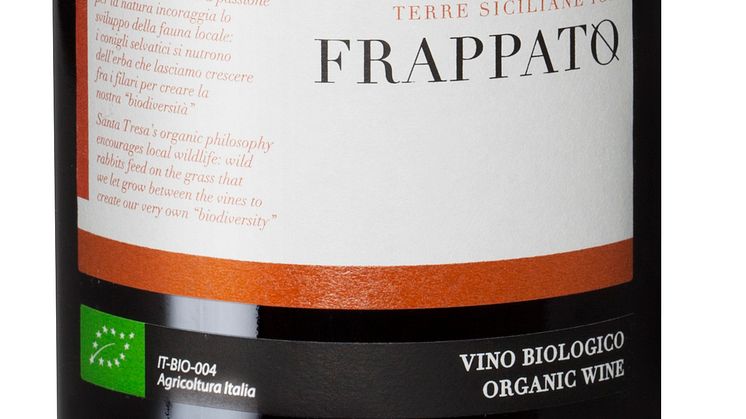 Nylansering 1 juni - Santa Tresa Frappato Organic