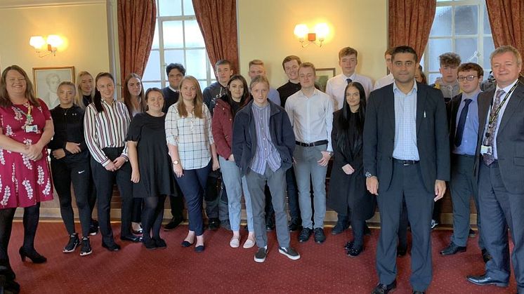 We’re Backing Young Bury – new apprentices join the council