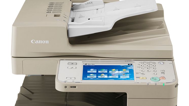 Canon lanserer fire nye multifunksjonsprodukter i imageRUNNER ADVANCE-serien  for enklere dokumentstyring