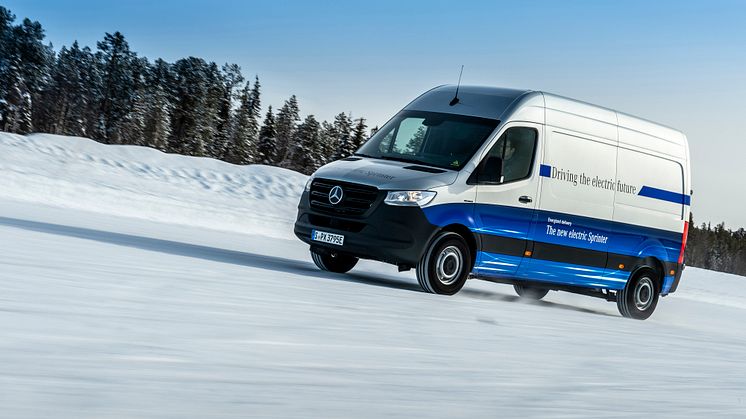 Eldrivna eSprinter från Mercedes-Benz