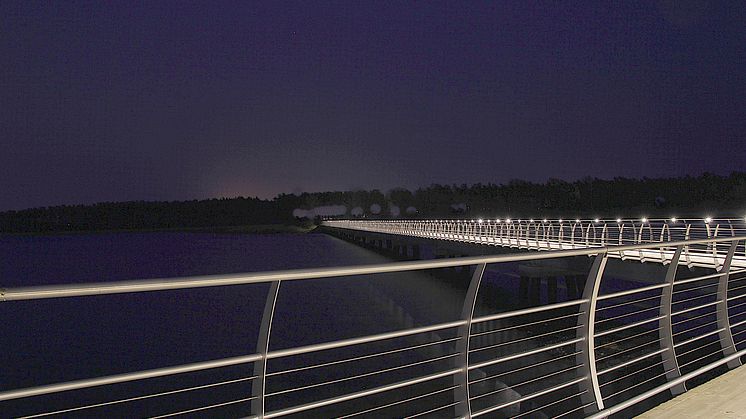 Belysning på Sölvesborgsbron bild 3 i Tiff-format