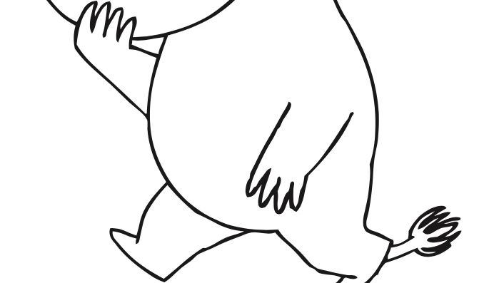 Moomin 9 (pondering)