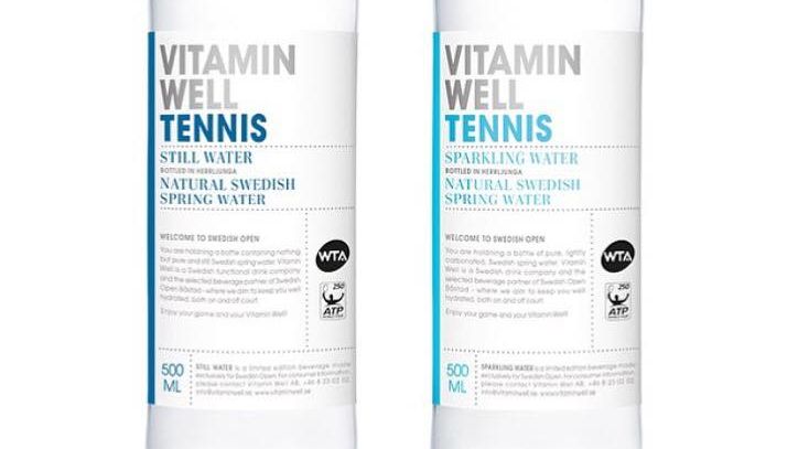 Vitamin Well officiell dryck under Båstad Tennisveckor