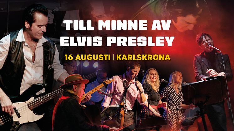 Elvisfestival i Albinsson & Sjöbergs Bilmuseum