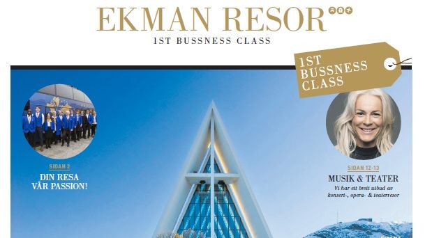 EkmanResor 1st Bussness Class resekatalog Nr 3 2018