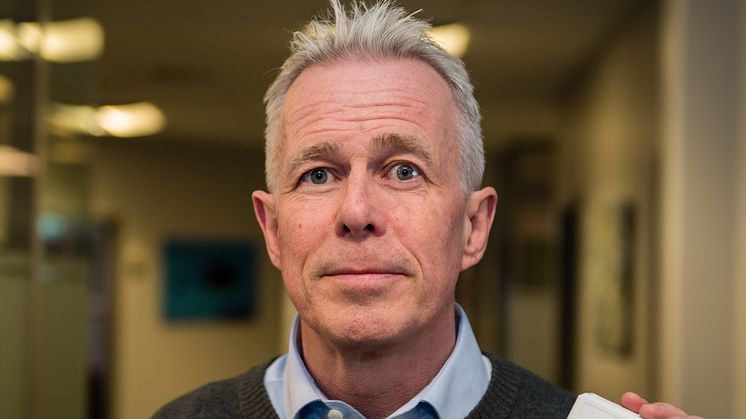 Arne Voll, kommunikasjonssjef i Gjensidige - Sjekk røykvarsleren i vinterferien
