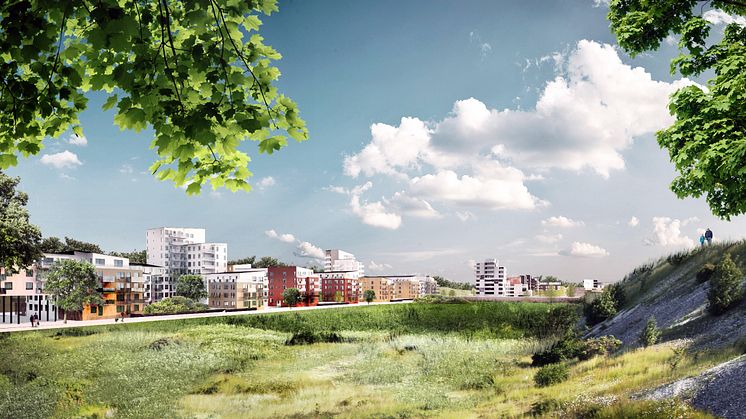 Gammal skjutbana blir nytt bostadsområde i Malmö