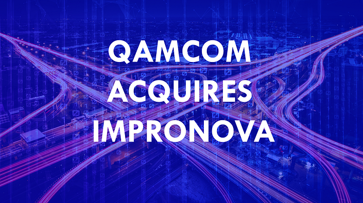 Impronova becomes part of the Swedish technology company Qamcom