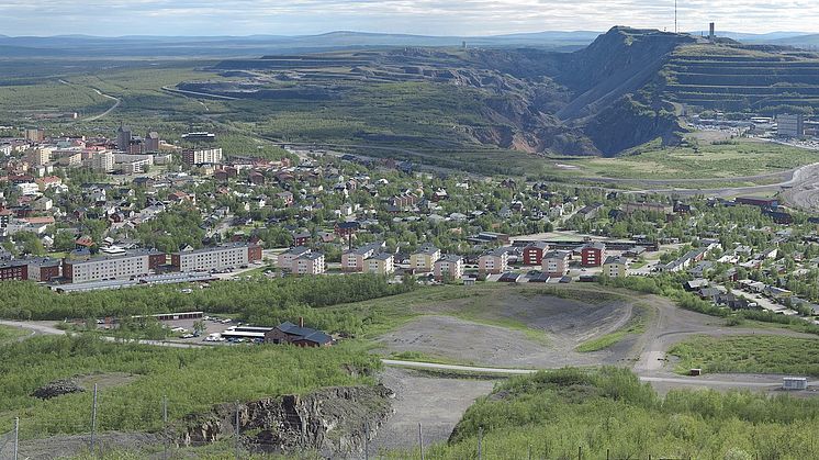 Hela Kirunaområdet ska kartläggas i det nya projektet. Foto: Wikimedia commons.