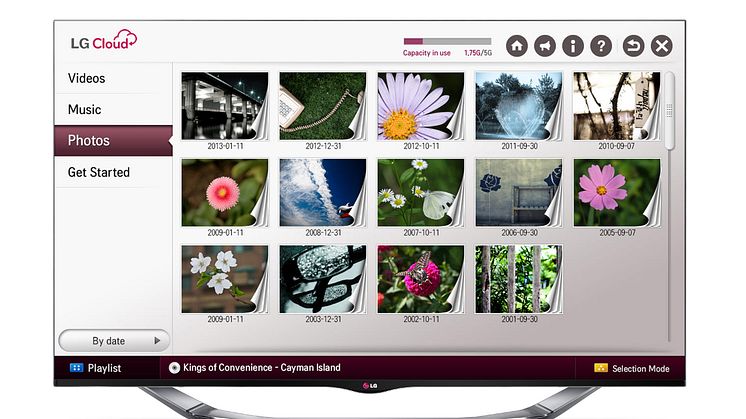 Kuvat, videot ja musiikki aina kätevästi käytettävissäsi - LG Cloud nyt Suomessa