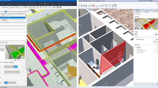 Bimplus and Solibri BCF Live Connector enable OPEN BIM seamless data-based communication between both Nemetschek Solutions