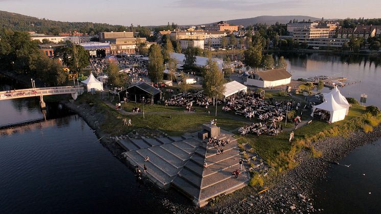 Härnösands stadsfest på Mellanholmen lockar 20 000 besökare