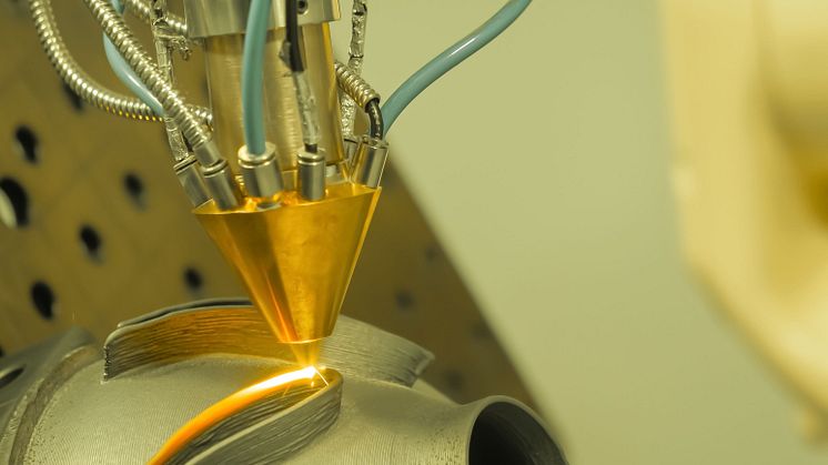 3D-printning av metall via laser. Foto: Shutterstock
