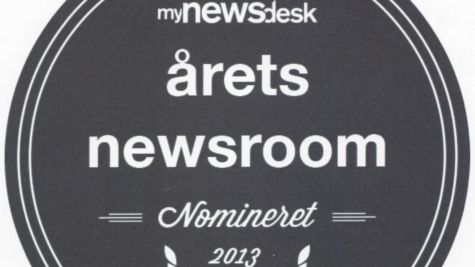 Dækbranchens Fællesråds newsroom nomineret