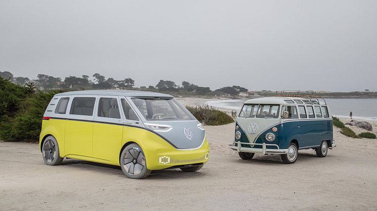 Volkswagen bekräftar: Folkabussen blir eldriven – baseras på konceptbilen I.D. BUZZ