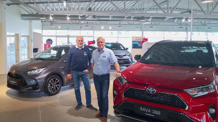 Helt nye RAV4 Plug-in Hybrid og Yaris Hybrid 