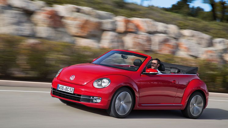Volkswagen öppnar upp för nya Beetle Cabriolet