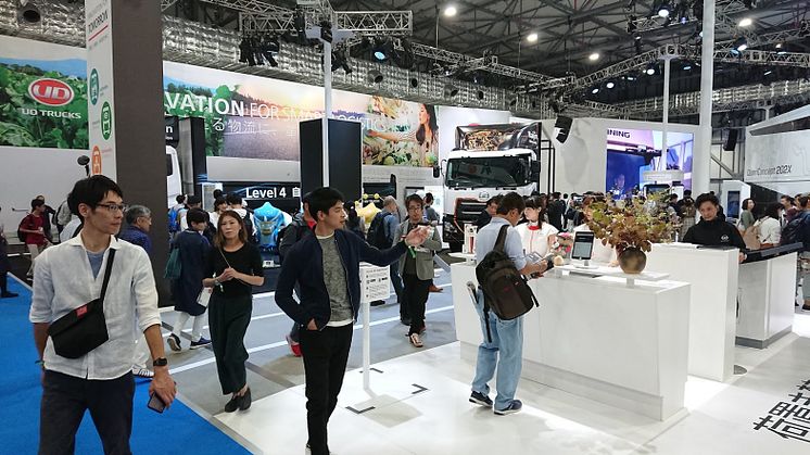 Space Production Monter för UD Trucks, Tokyo Motor Show 2019 - Foto Robert Edanius.JPG