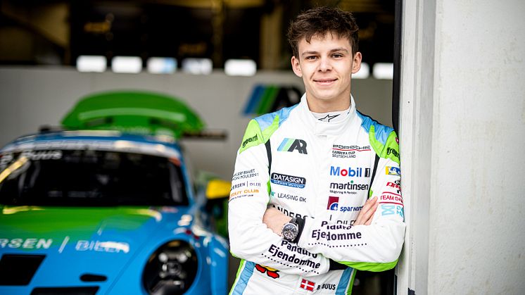 Bastian Buus inden Porsche Carrera Cup-premiere: Vi har høje ambitioner