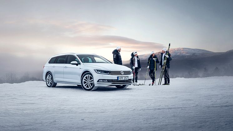Sveriges populäraste idrottare Charlotte Kalla i ny reklamfilm från Volkswagen