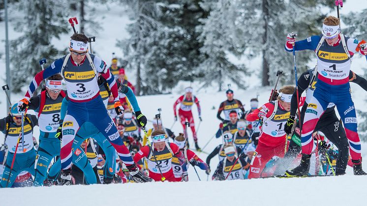 Skiskytterne avslutter sesongen med NM