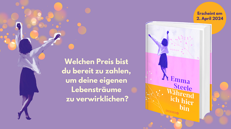 Eindringlich, dramatisch und mit besonderem Twist: Der neue Roman der schottischen Autorin Emma Steele bewegt