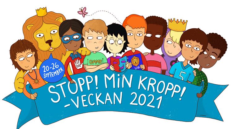 Nu inleds Stopp!Min kropp!-veckan, stort intresse från tusentals skolor runt om i landet