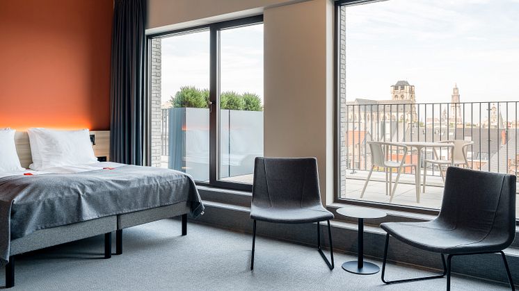 Double room view - Citybox Antwerp