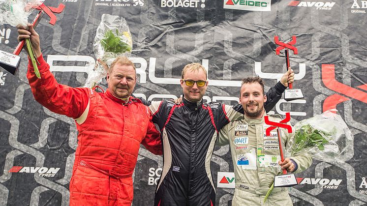 Patrik Ydrefalk, Thomas Öhman och Mikael Sandberg Supercar 2wd