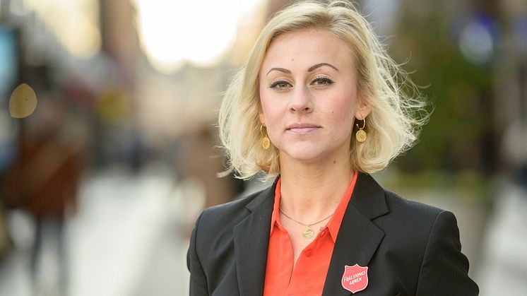 ingen kan längre påstå att människohandel och prostitution inte finns i Helsingborg, säger Emma Cotterill, nationell samordnare för Frälsningsarméns arbete mot människohandel. Foto: Jonas Nimmersjö