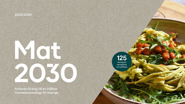 Omslag Mat 2030 Axfood 2023