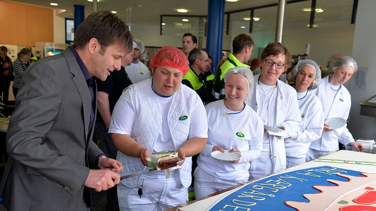 Arla-Standort Pronsfeld feiert 10 Jahre Arla Kærgården®