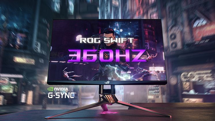 ASUS ROG Announces the ROG Swift 360Hz, World’s First 360Hz Gaming Monitor