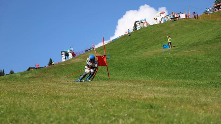 Edvard Nord under världscupavslutningen i Marbach, Schweiz. Foto: Janine Hurni (SUI). 