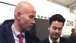 Tord Lien på besøk hos LOS Energy under ZEROexpo