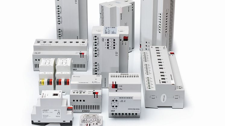 Skalerbar modularitet for KNX-DIN-skinne: romautomasjonssystemet fra ESYLUX