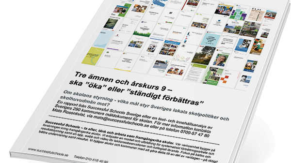 Analys av Sveriges kommuners måldokument för skolan