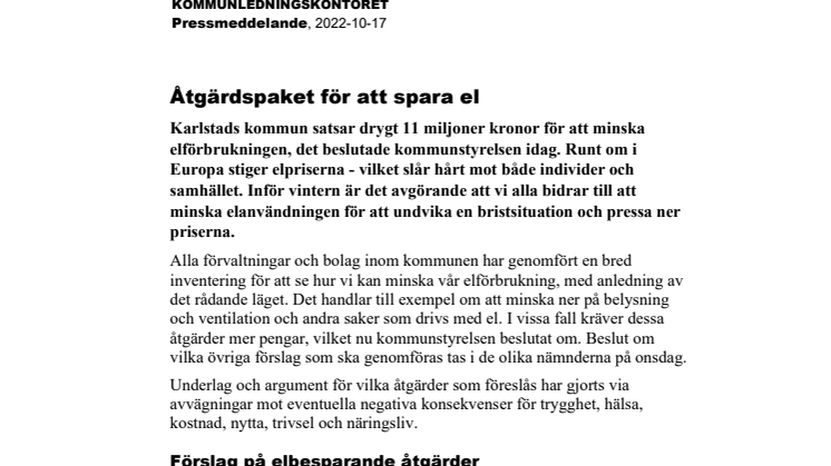 Karlstads kommuns förslag för att spara el.pdf