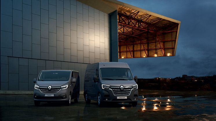 Nya Renault Master och Nya Renault Trafic