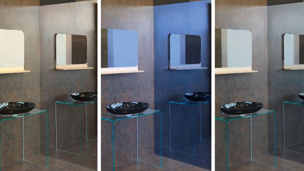 Pilkington Mirropane™ Chrome Plus Grey, Blue och Bronze