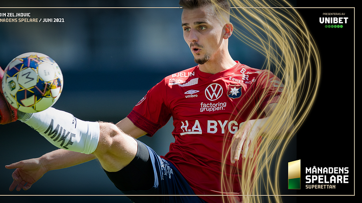 Ajdin Zeljkovic är Månadens spelare i Superettan