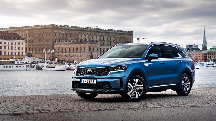 Kia bästa märke totalt och Kia Sorento bästa "upper midsize" SUV i JD Power.