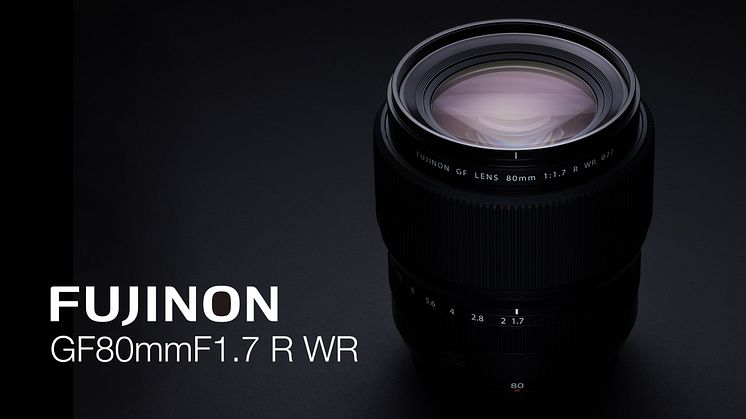 FUJINON GF80mmF1.7 R WR