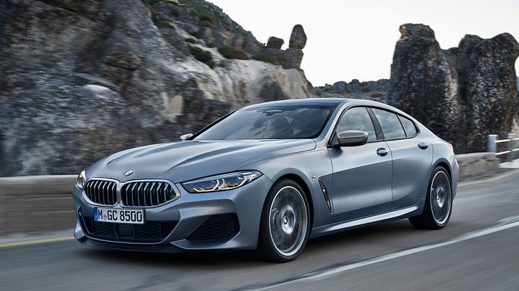  Helt nye BMW 8-serie Gran Coupe: Ekstravagant kjøreglede