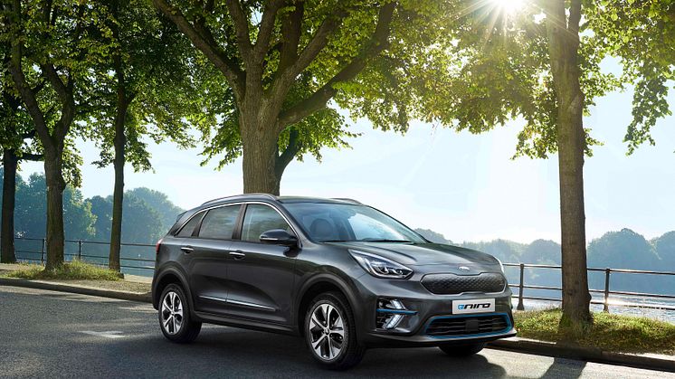 Europæisk debut til den eldrevne crossover KIA e-Niro med en rækkevidde på 455 km