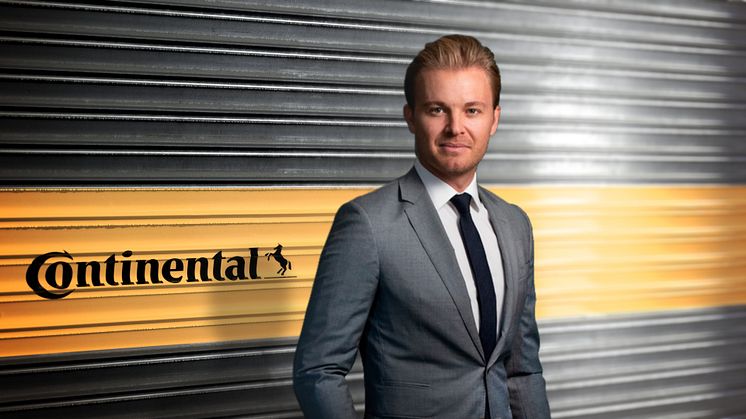 Formula 1 -maailmanmestari ja kestävään kehitykseen panostava Nico Rosberg on Continentalin uusi brändilähettiläs.